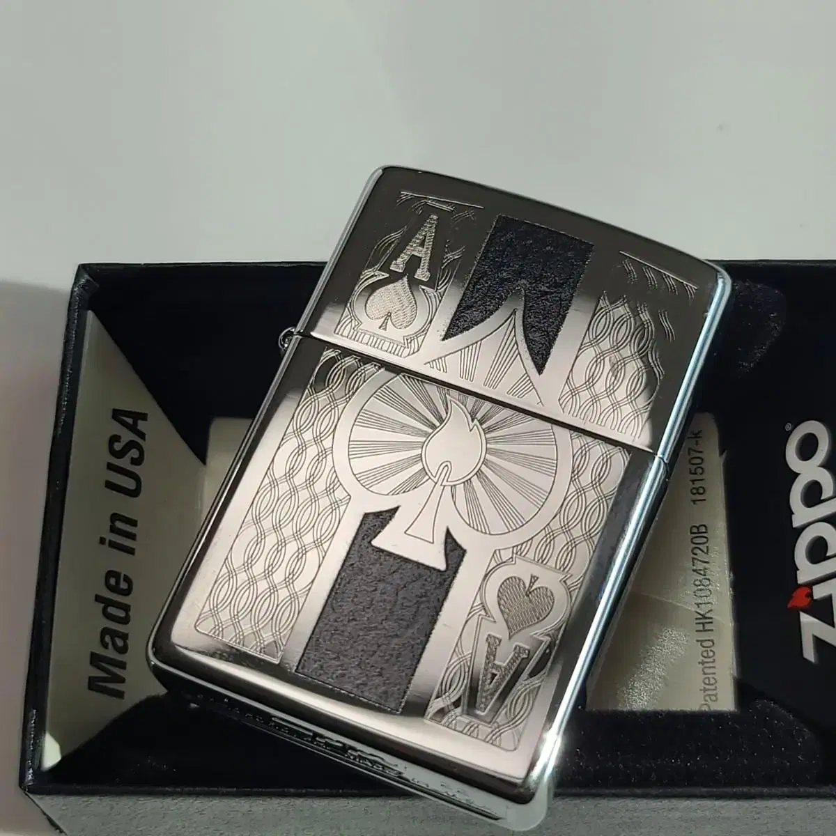 미개봉 정품 24196 ZIPPO ACE 새 지포라이터