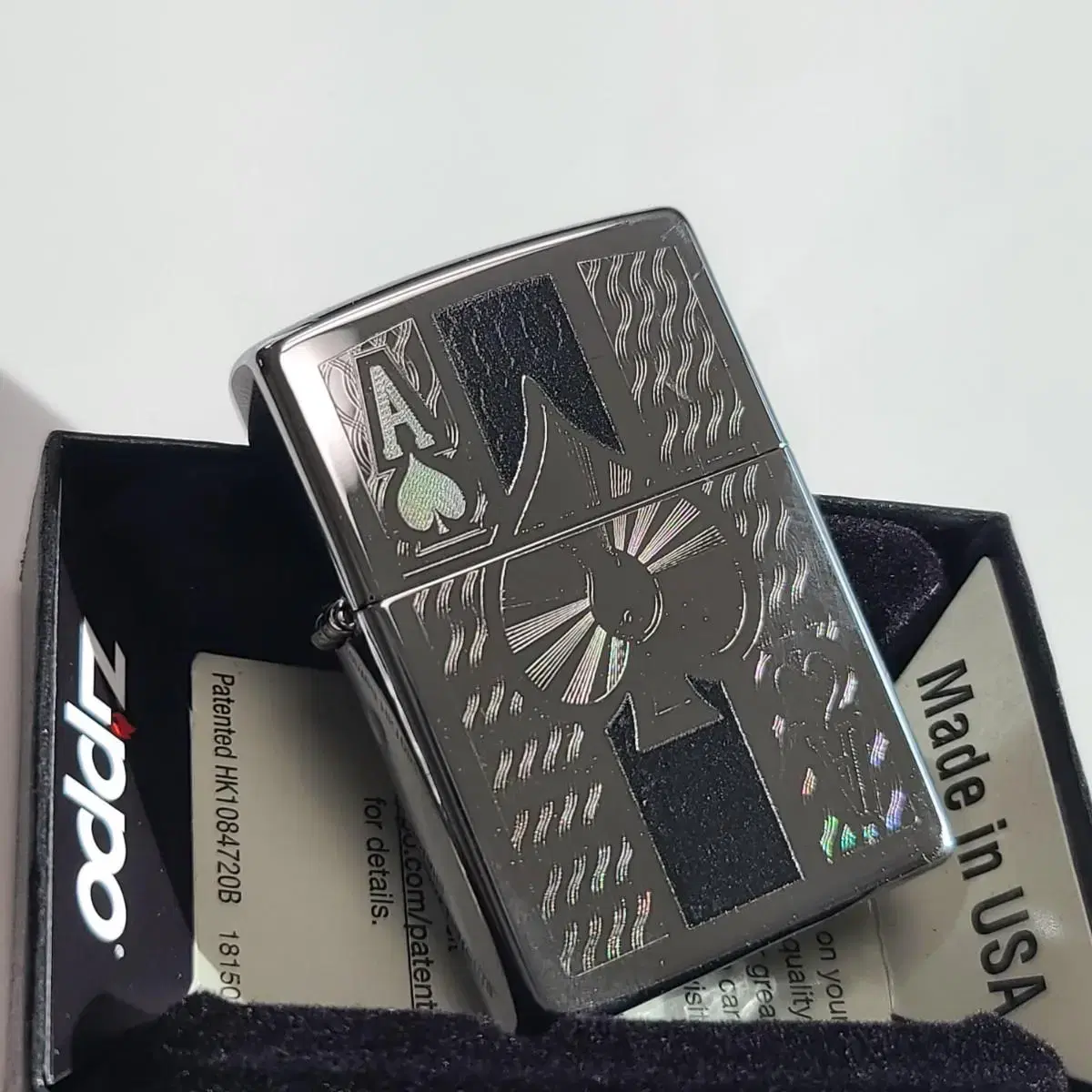 미개봉 정품 24196 ZIPPO ACE 새 지포라이터