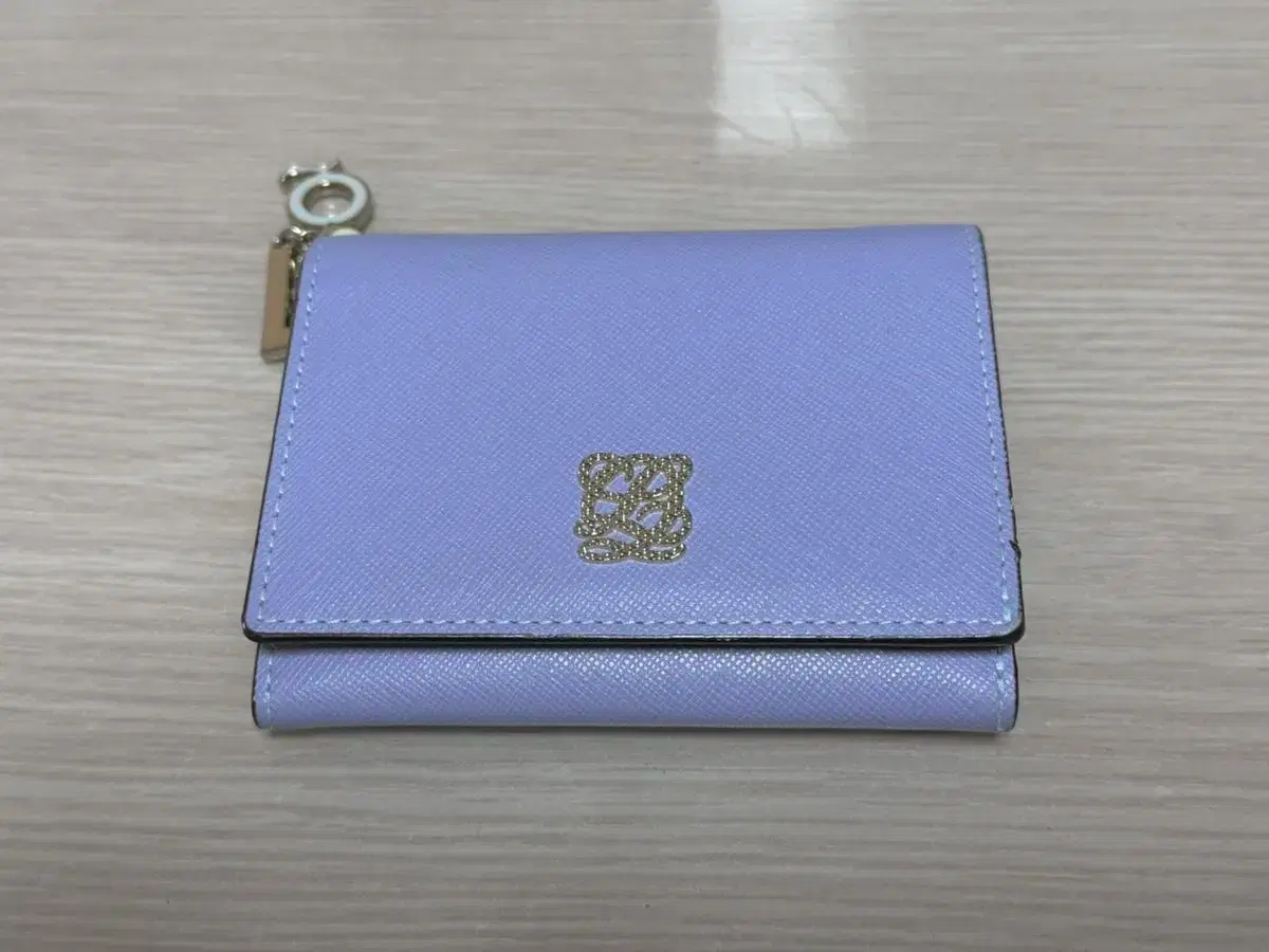 Louis Couture CIEL Mini Wallet Blue Lilac