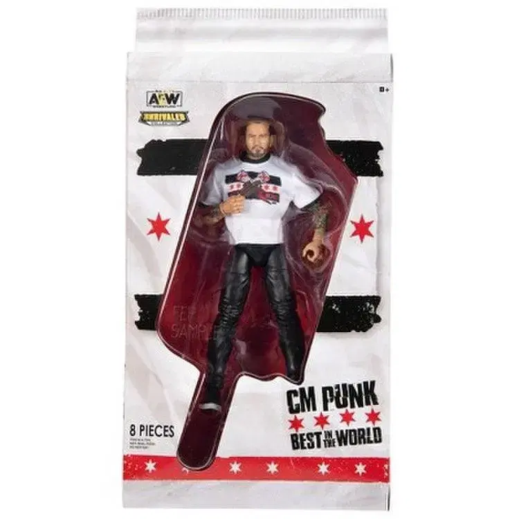 Wwe aew Cm punk 피규어 팝니다 (미개봉)