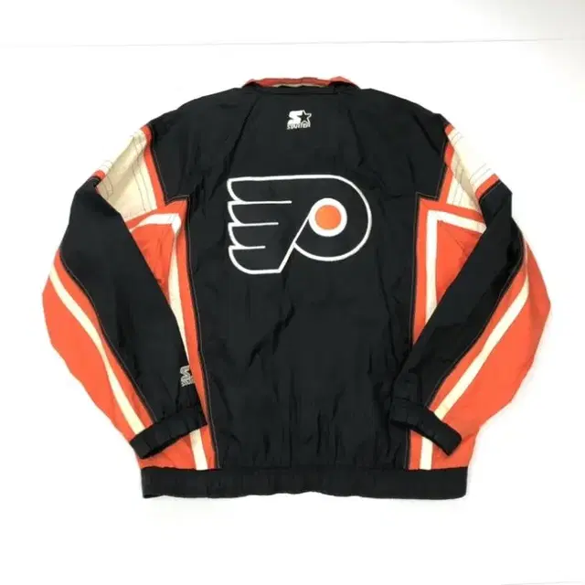 스타터 NHL FLYERS 오렌지 블랙 바람막이 L