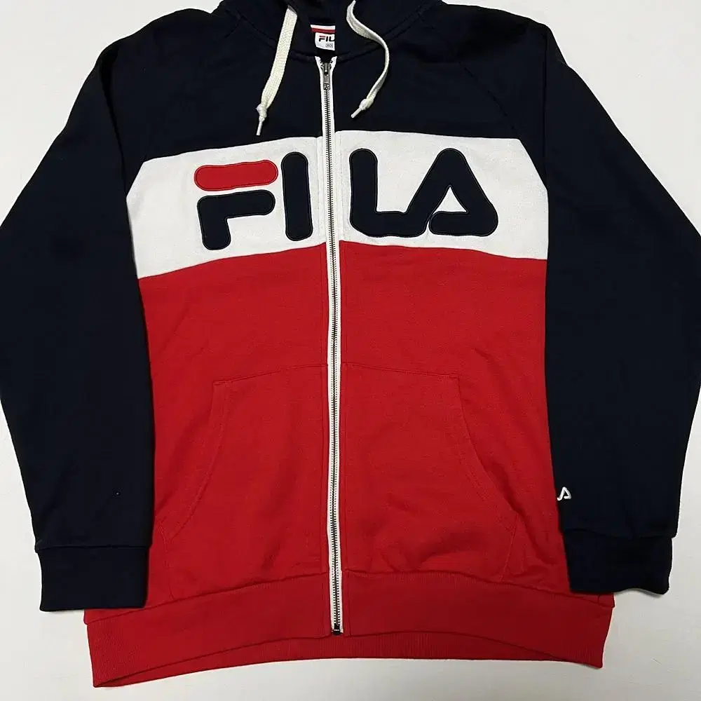 FILA 휠라 빅로고 올드스쿨 후드집업(L)