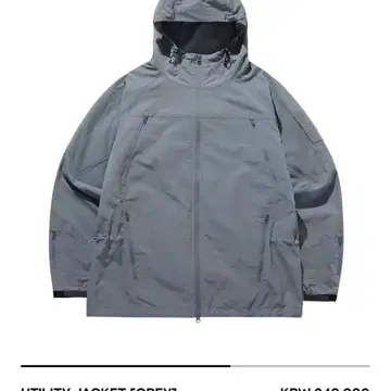 산산기어 sansangear 23fw Utility Jacket Grey | 브랜드 중고거래 