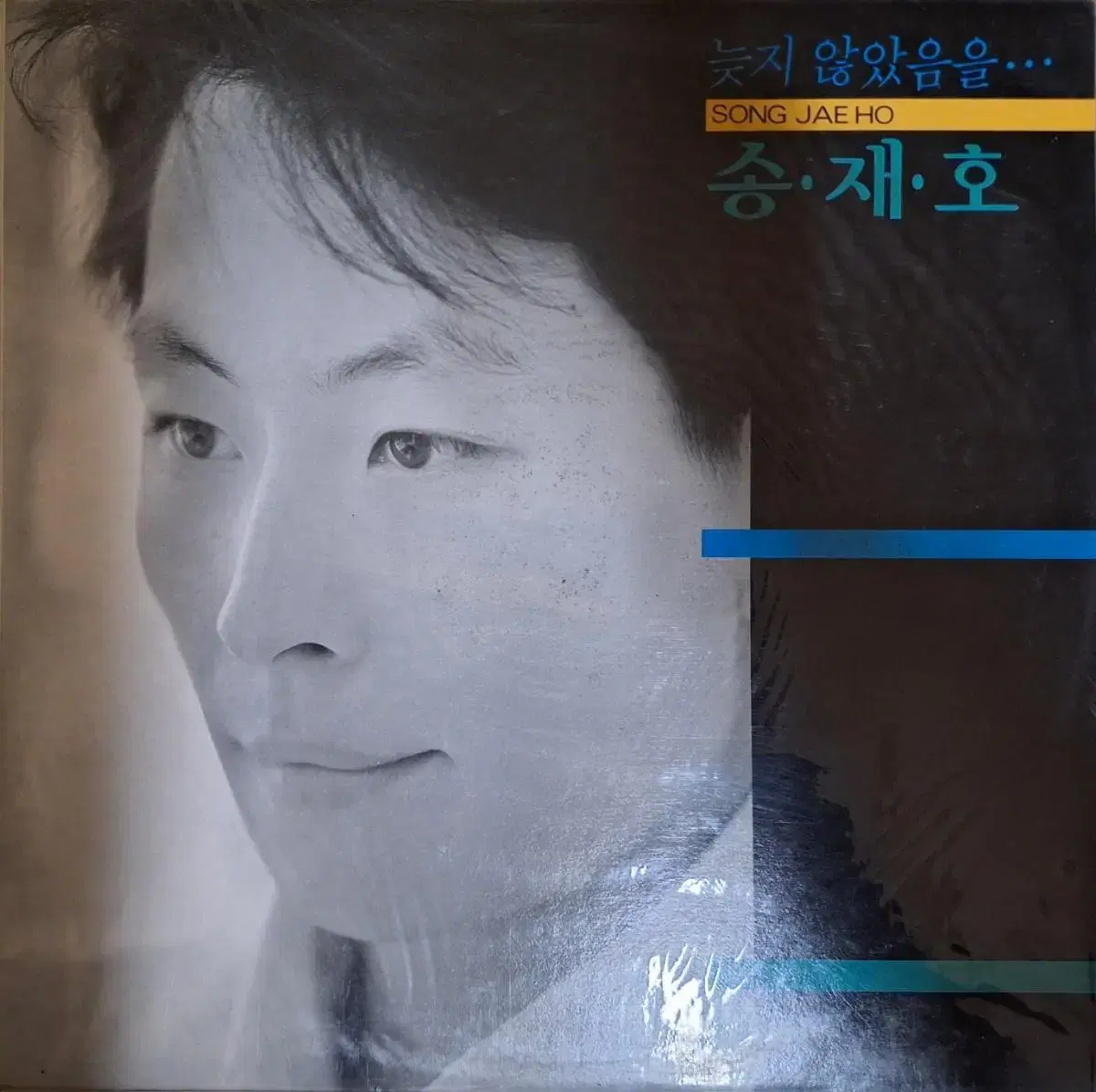 미개봉음반/송재호 - 늦지 않았음을 LP