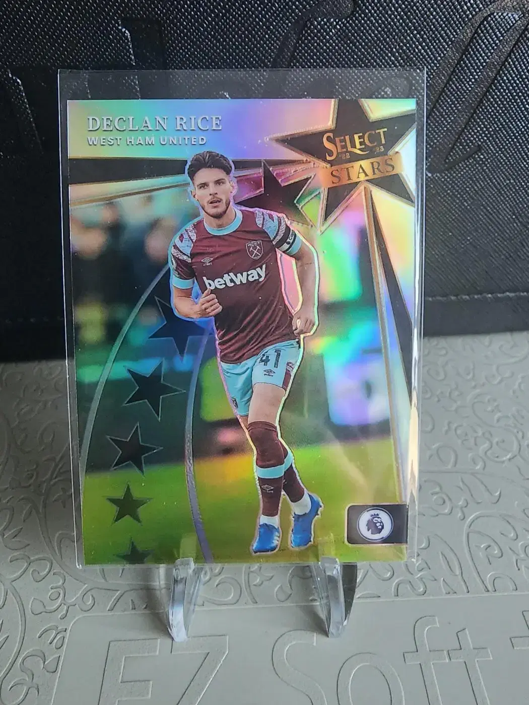 West Ham Declan Rice 22-23 Panini Select Stars Football Card