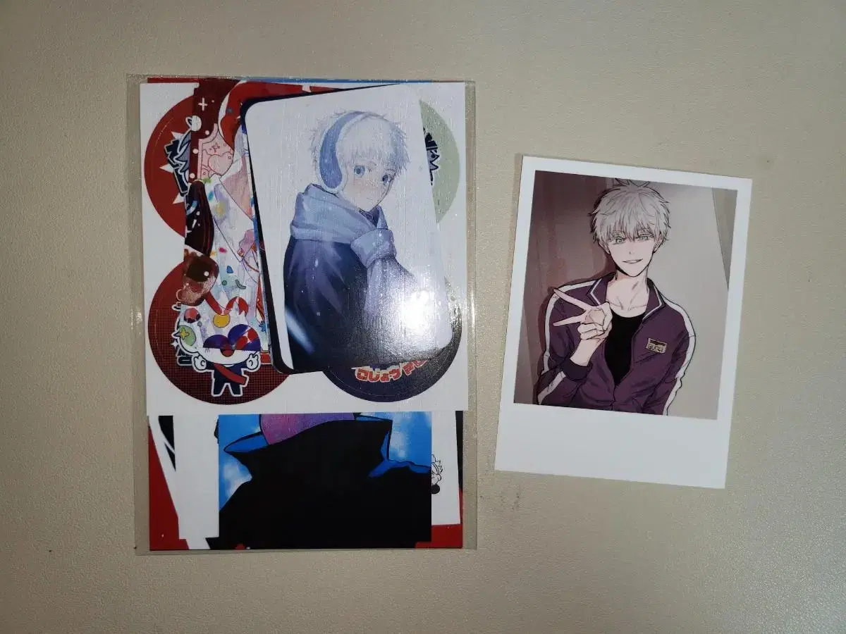 Satoru Gojo Birthday Cafe Tongpan Gojo polaroid wts