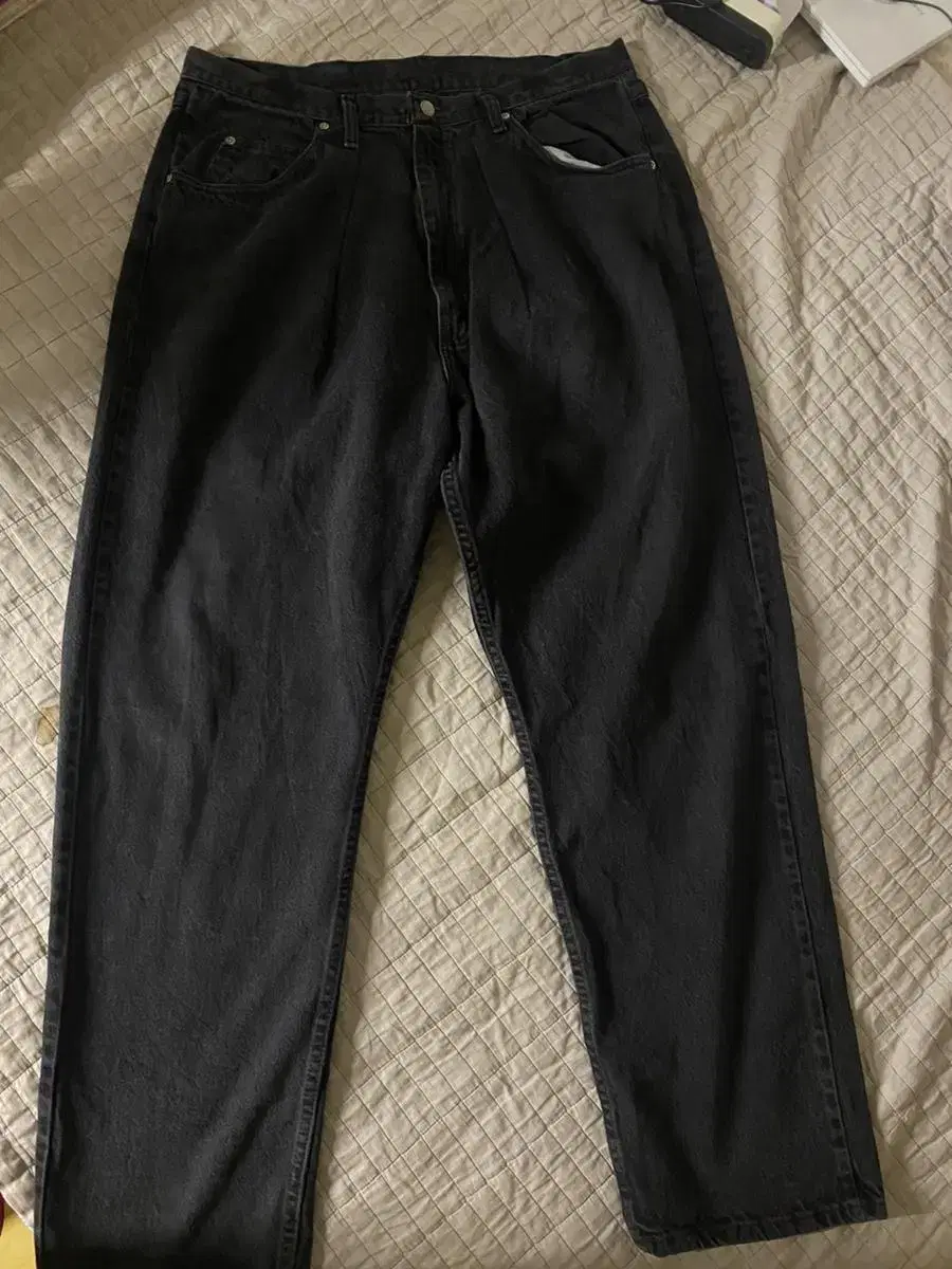 Wrangler Black and Blue Hip Hop Pants