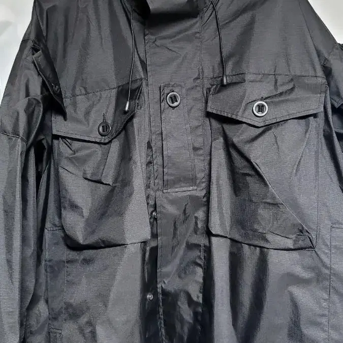 아웃스탠딩 3layer combat parka black[2, m]