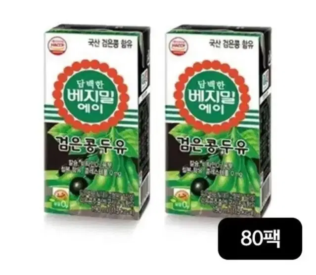 최저가수수료X정식품 담백한베지밀A검은콩두유190MLX80팩32790원