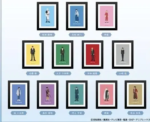 Unsealed) Gintama Art Frame Collection acrylic sells.