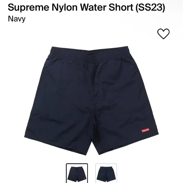 supreme water shorts navy 슈프림 워터 쇼츠 네이비