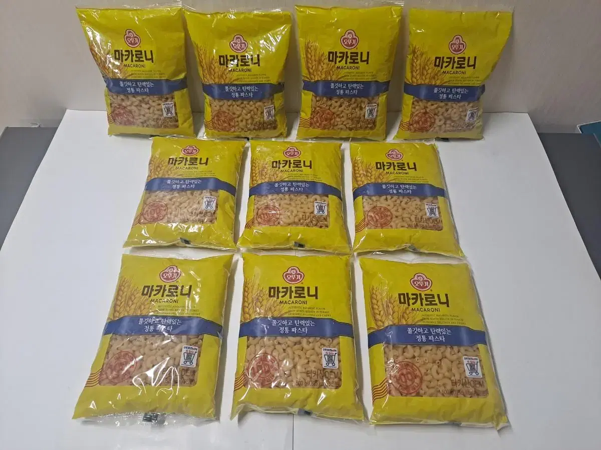 10봉지 다 드림 / 새상품 / 오뚜기 마카로니 / 500g X 10봉지