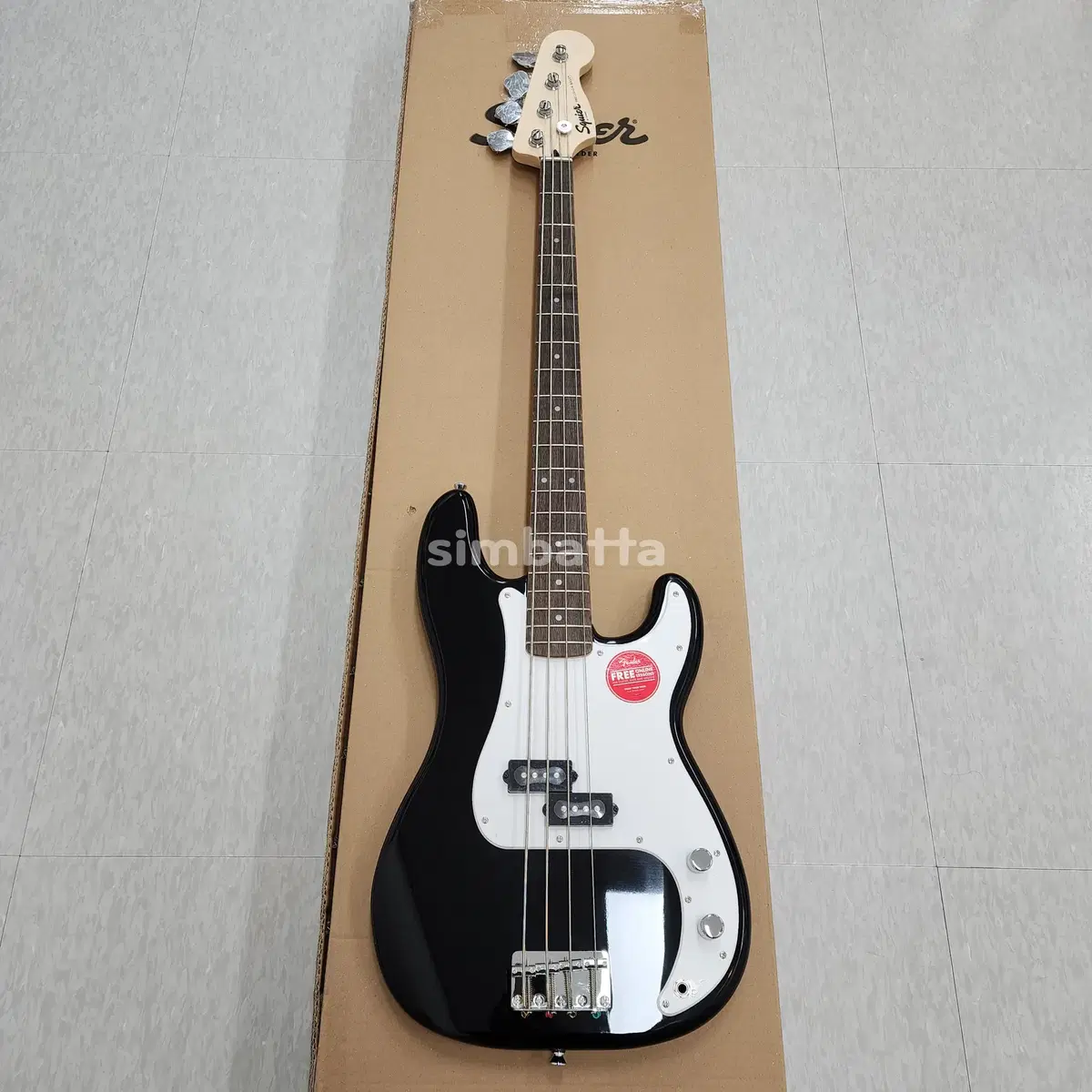 스콰이어 프레시젼 베이스기타 SONIC PRECISION BASS BLK