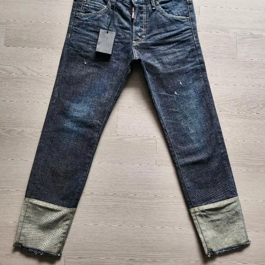 정품 디스퀘어드2 ContrastAnkle Skinny Jean-eu46