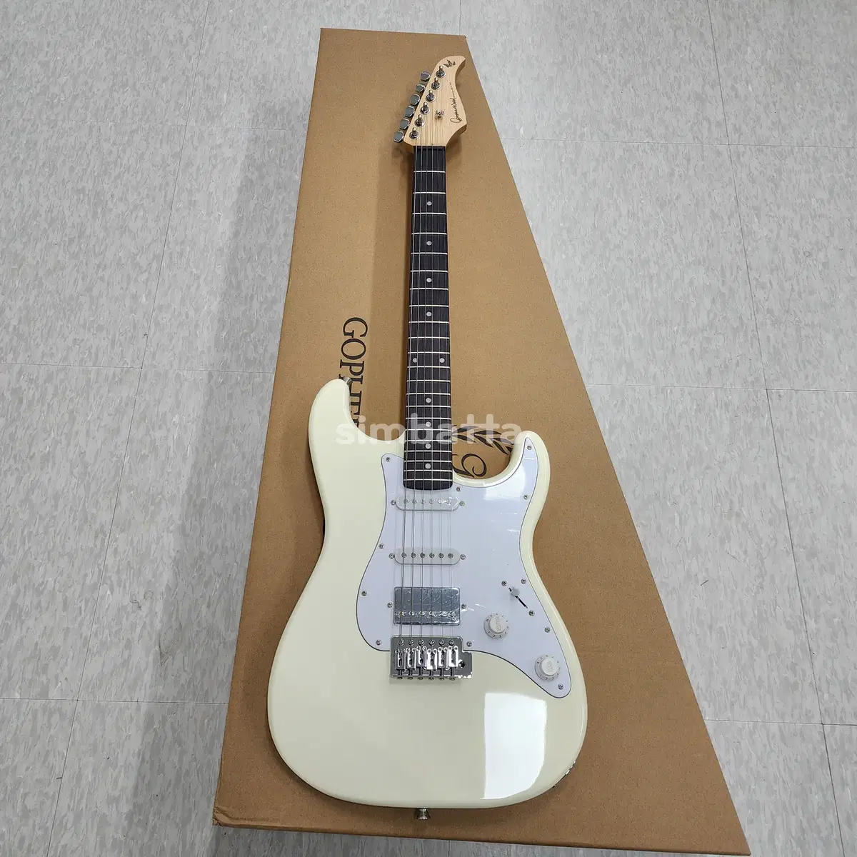 Gopperwood Electric Guitar S-modern II Ivory