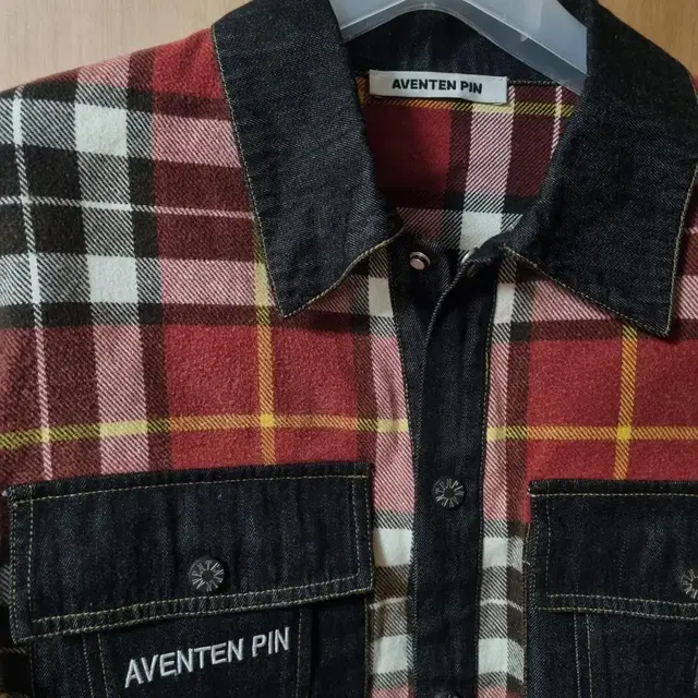 AVENTEN PIN 남성 체크 자켓 100size미착용품 택포