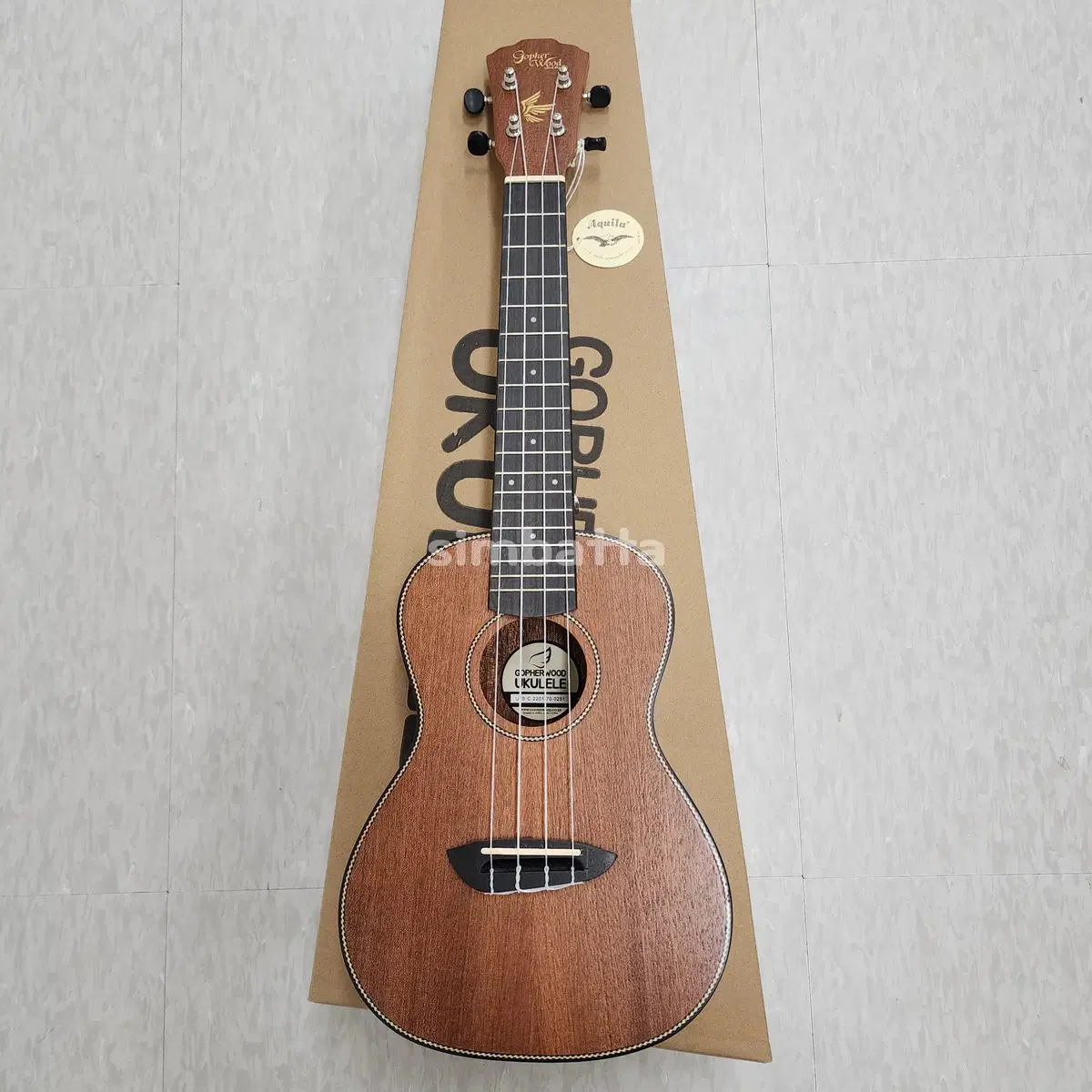 Gopherwood Concert Ukulele U70C