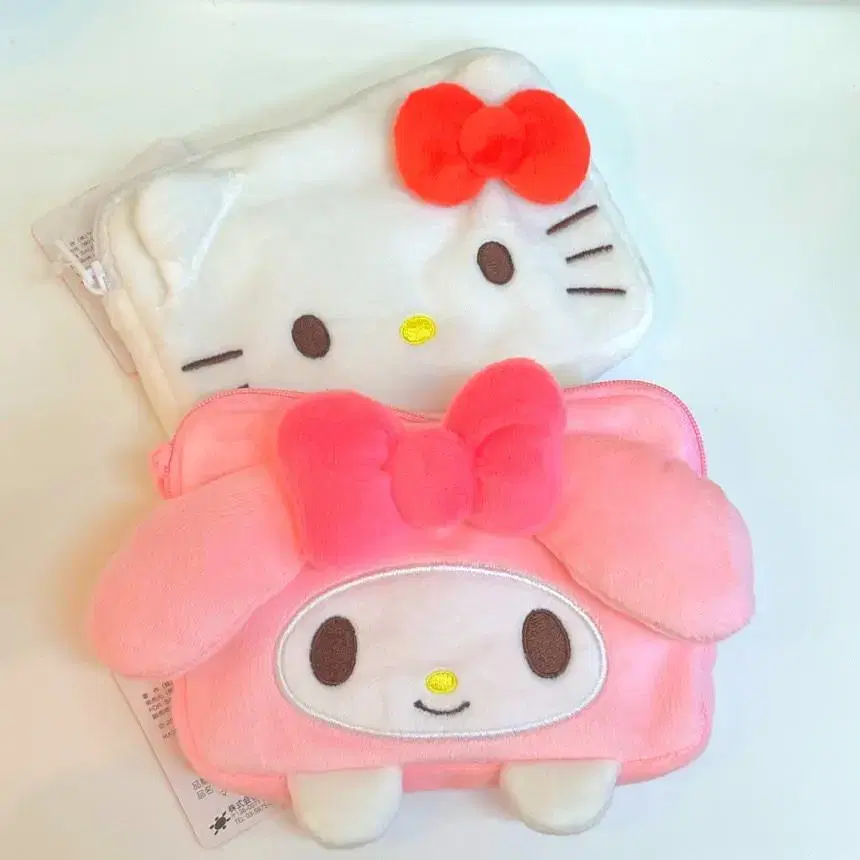 Sanrio Pocket Zipper Pouch 5-piece set