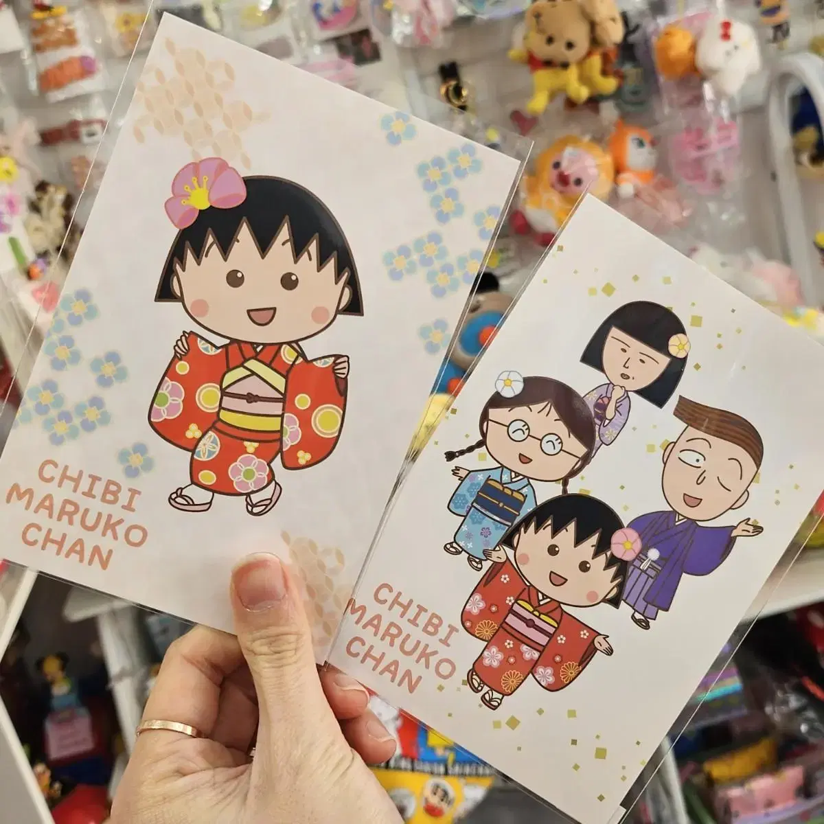 (Genuine) Maruko is nine years old mail postcard stationery