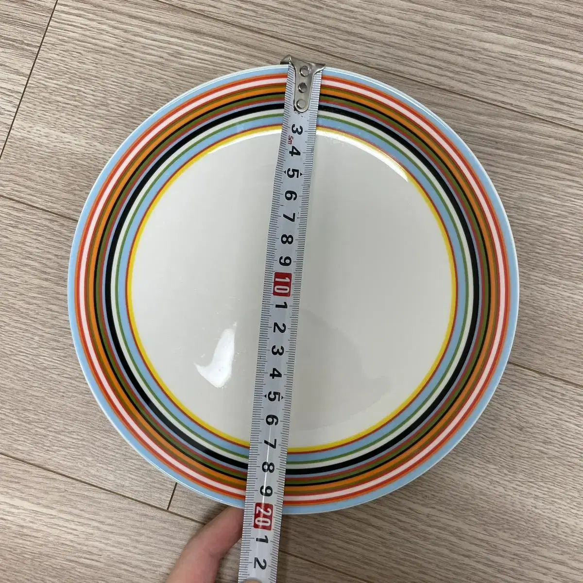 새상품급 이딸라 오리고 디저트접시 20cm