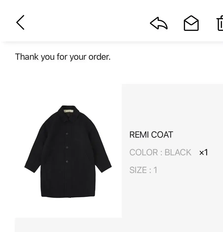 Bizbeam 23FW ICT remi Coat 1 size up for sale