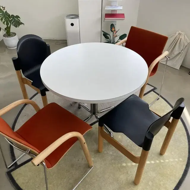 빈티지 토넷 라운드 다이닝 테이블 Thonet S1052 dining t