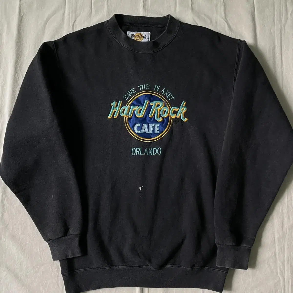 90s Made In USA Hard Rock Cafe Vintage Man-to-Man Sweatshirt