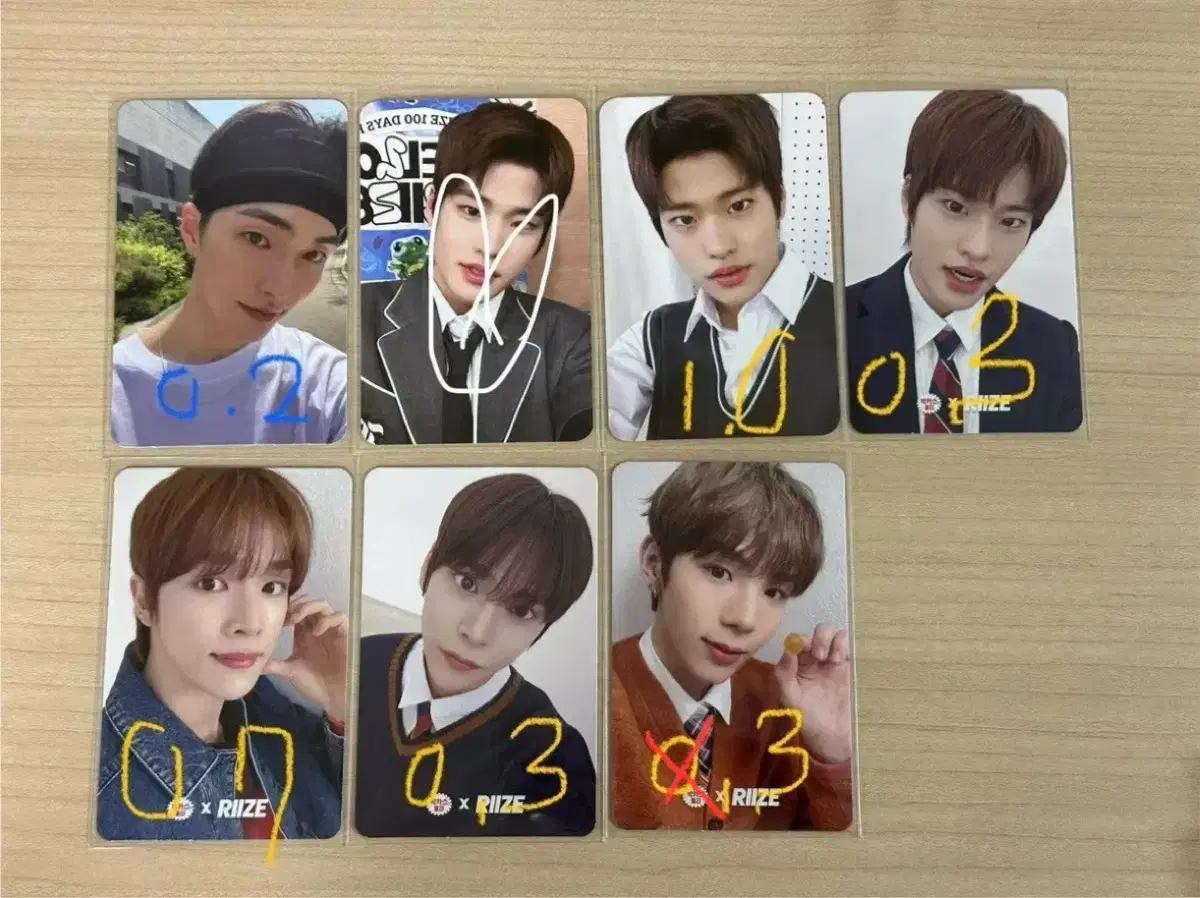 라이ize pop up 10만원 special 박맛젤 photocard shotaro sungchan eunseok sohee seunghan