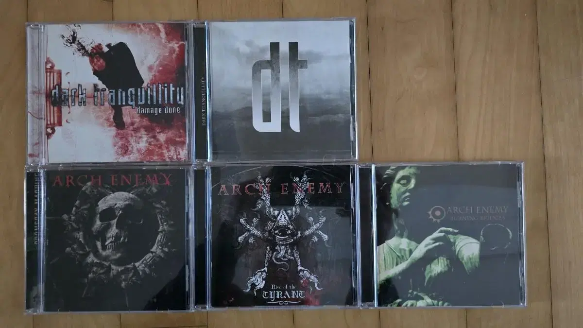 음악cd 팝니다. dark tranquility, arch enemy