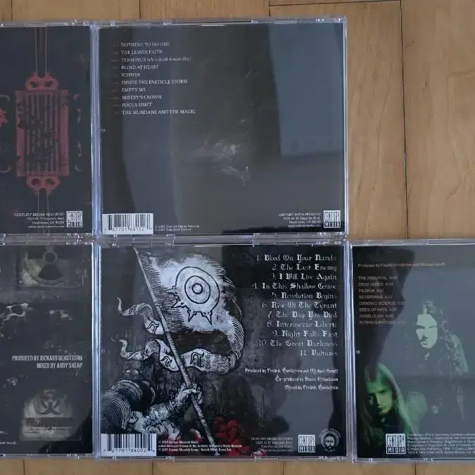 음악cd 팝니다. dark tranquility, arch enemy