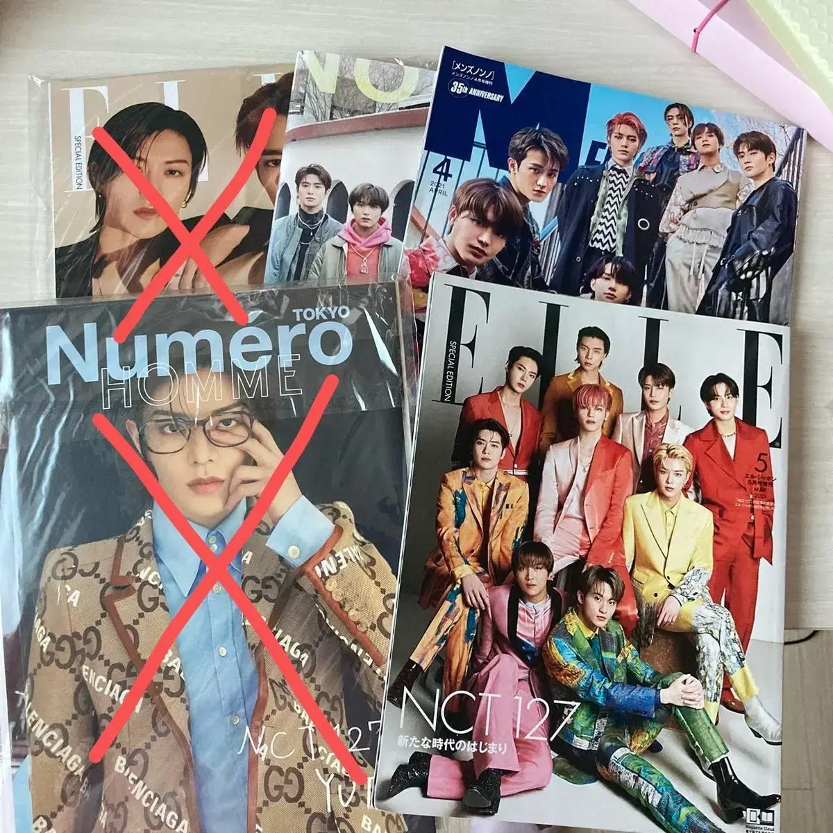 NCT 127 organization yuta Japanese magazine wts