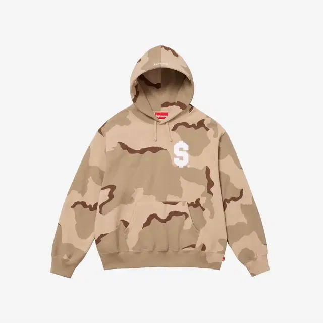 Supreme $ Hooded Sweatshirt Desert Camo