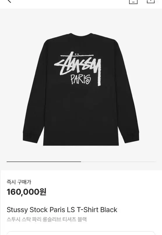 Stussy Paris Long Sleeve (New)