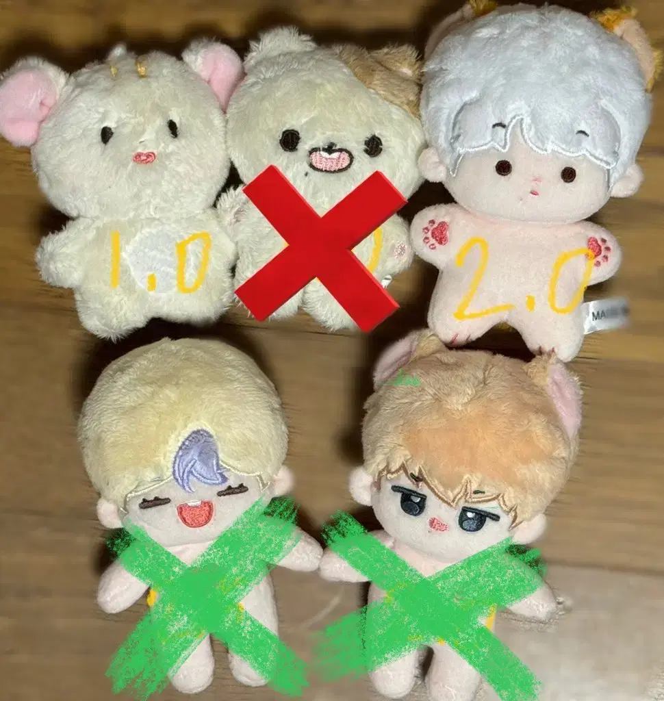 NCT Dream jisung jaemin doll wts 팍쮜콩쮜글리치성Honey Ho BreadJaemin Ji SungBainHyung