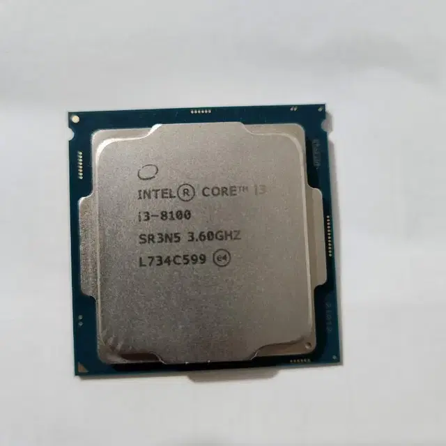 인텔 코어 i3-8100 (커피레이크) CPU