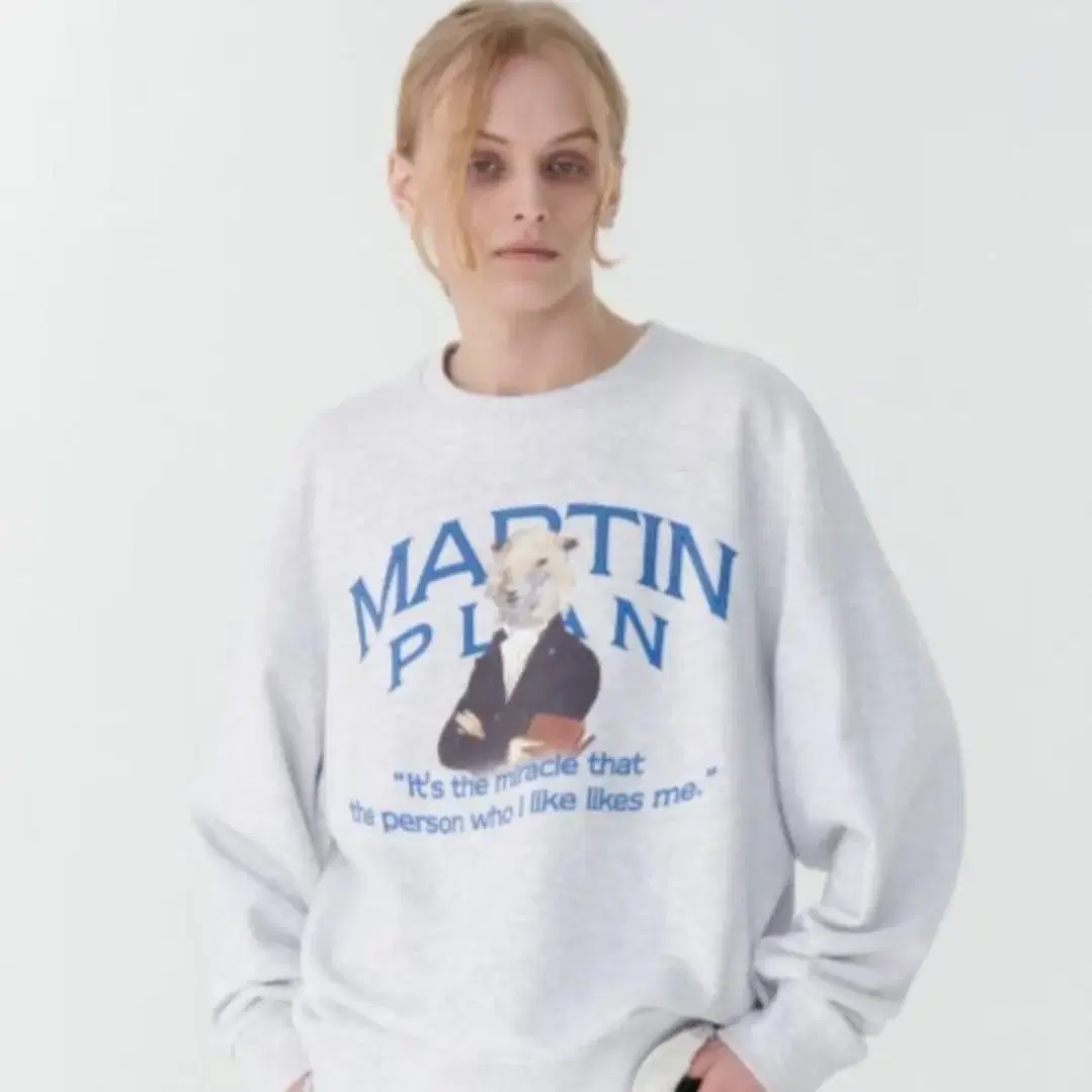 마틴플랜 Sweat Shirts Martin lambly GREY 95