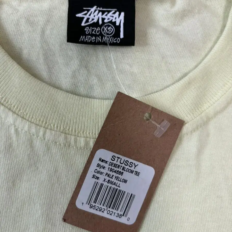 XS 스투시 데저트 반팔티 티셔츠 새상품 티셔츠 stussy