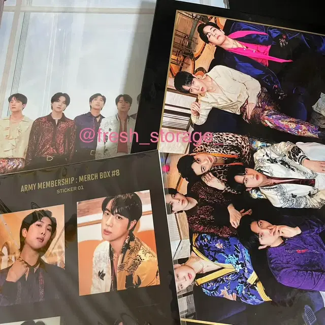 방탄 머치박스 8 풀세트 BTS Merch Box 방탄소년단 멤버십