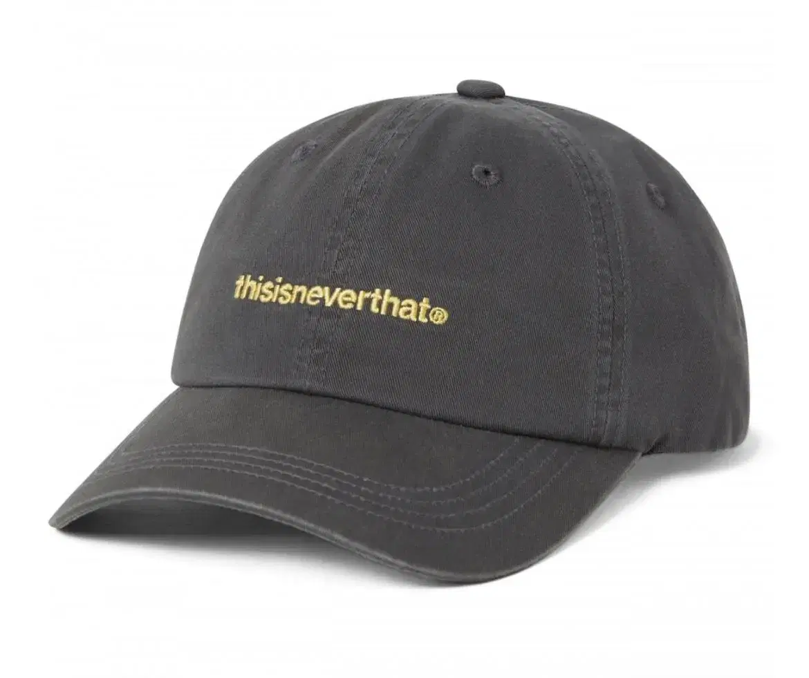 This Never Was T-Logo Cap Charcoal