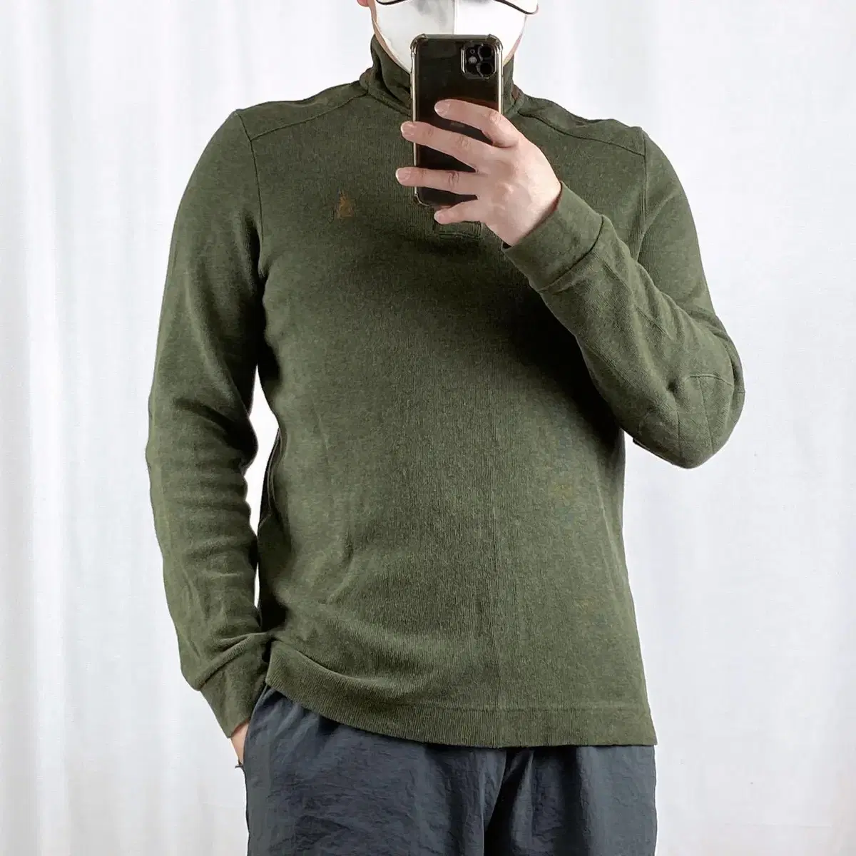 Beanpole Khaki Vahn Pola Knit 105 .240330