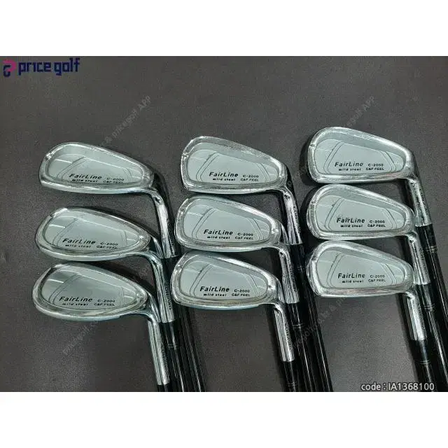 GIGA Genuine FAIRLINE C-2000 Model R Graphite 9 Iron