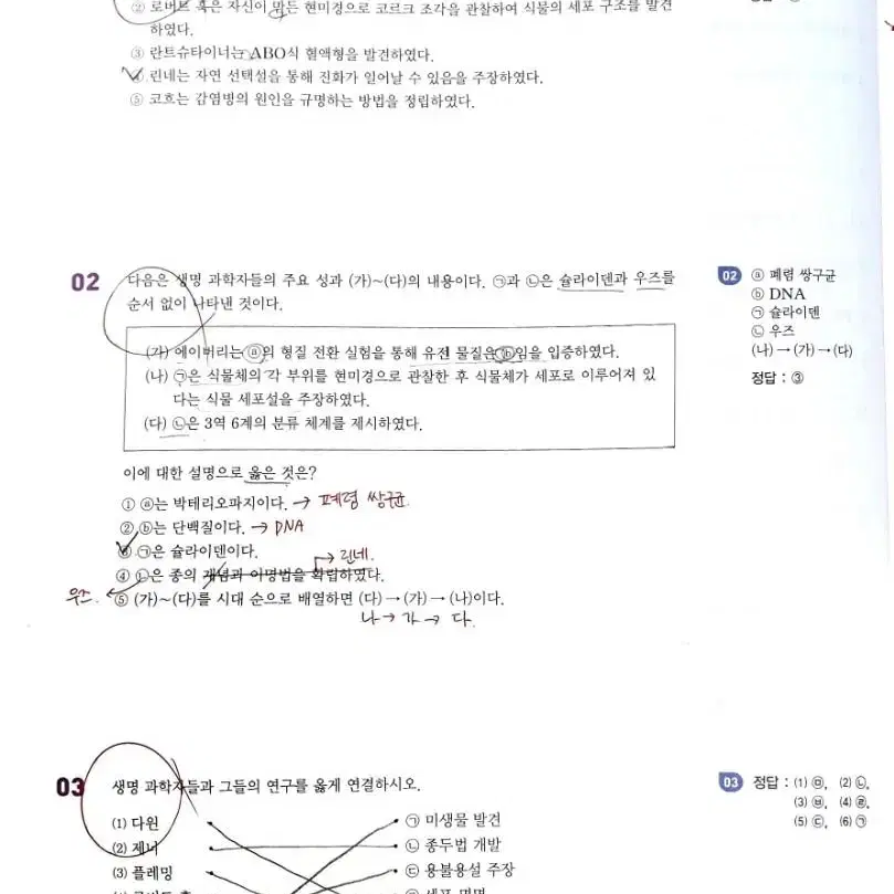 2023 백호 생II 풀셋, 2023 OZ 지II 풀셋, 시발점 확통 등