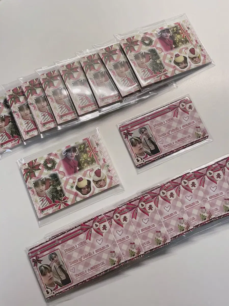 Skz Gagwanz Student ID purikura Christmas Unofficial Goods