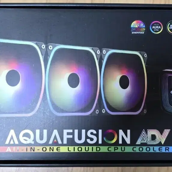 에너맥스 AQUAFUSION ADV 360 ARGB 수랭쿨러