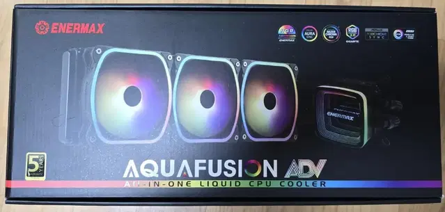 에너맥스 AQUAFUSION ADV 360 ARGB 수랭쿨러