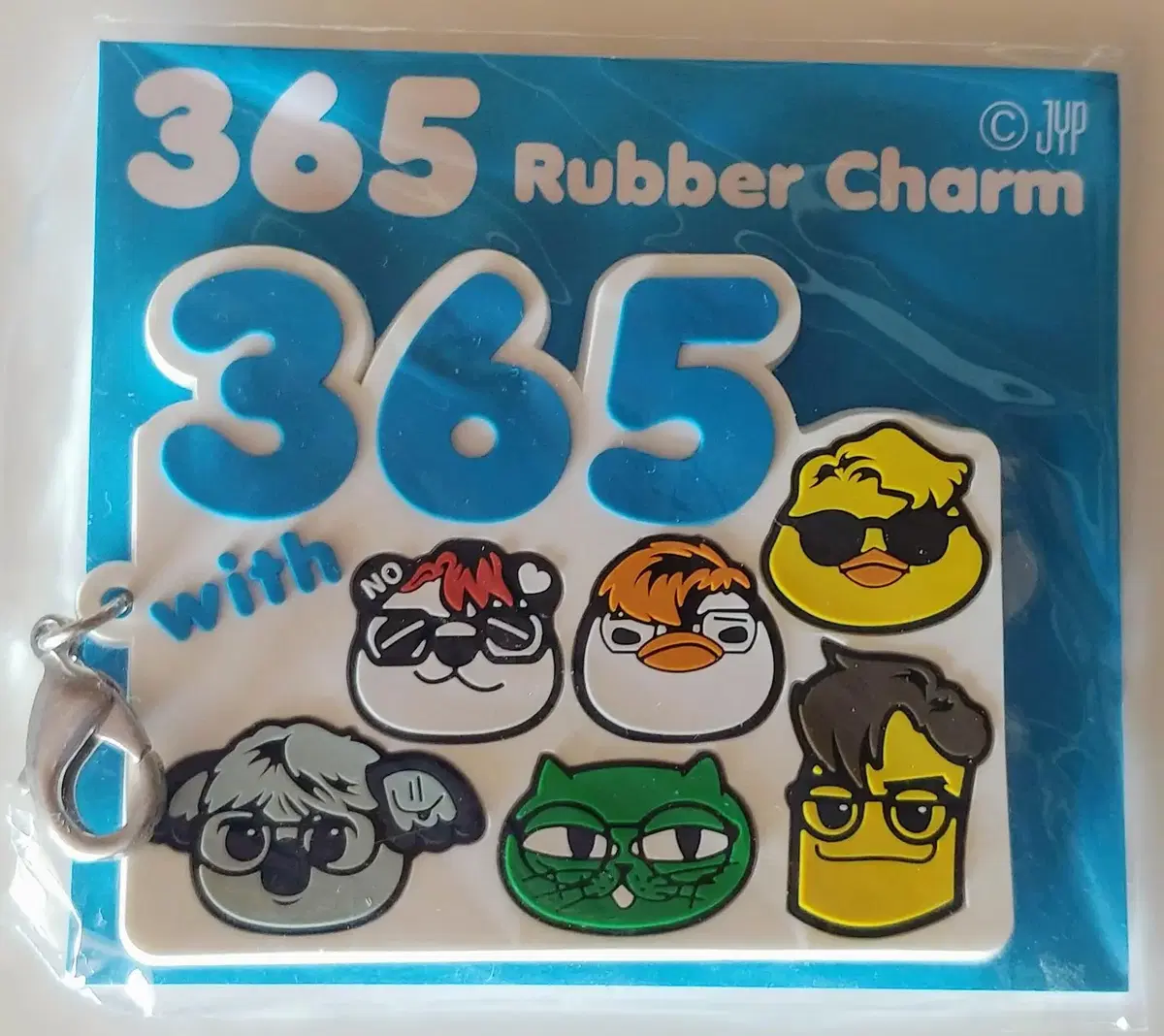 2PM Guilty Love Zuu M 365 Rubber Charms