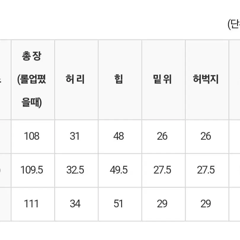 메이글 롤업 와이드 코튼팬츠m