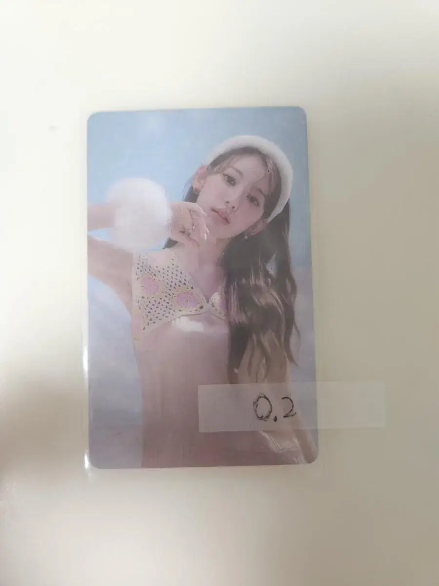 DumO) le sserafim sakura antifragile weverse unreleased photocard