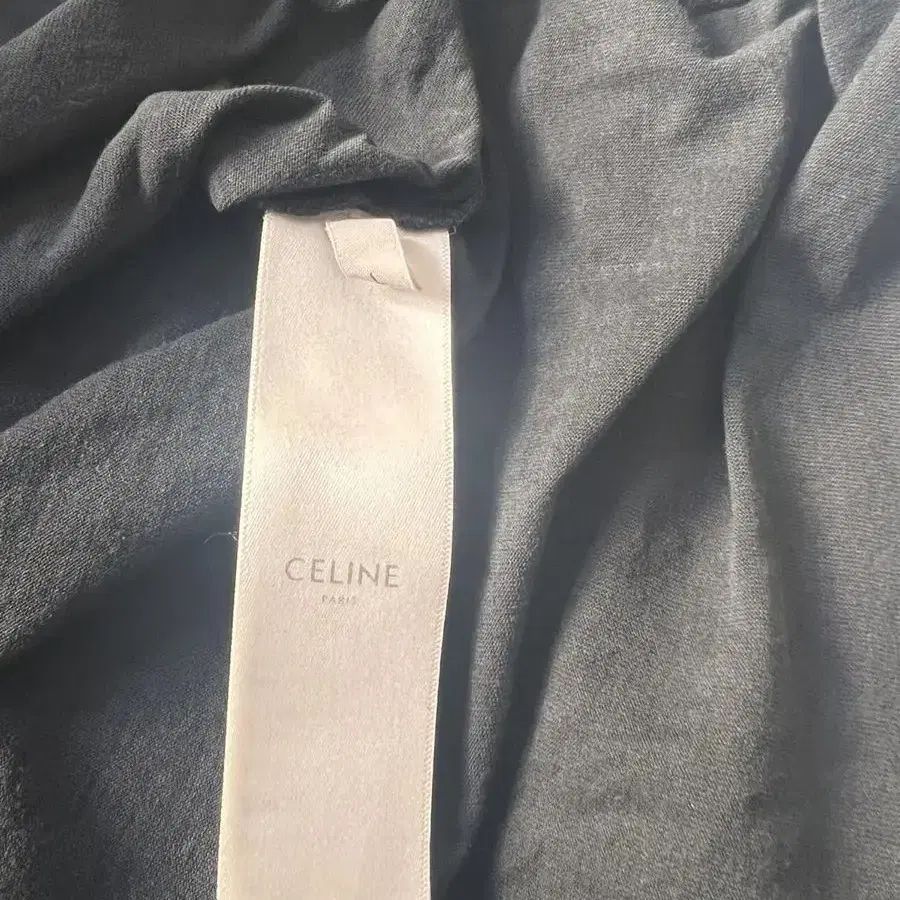 [L] 셀린느 CELINE 로고 나염 타이다이 오버핏 반팔티셔츠