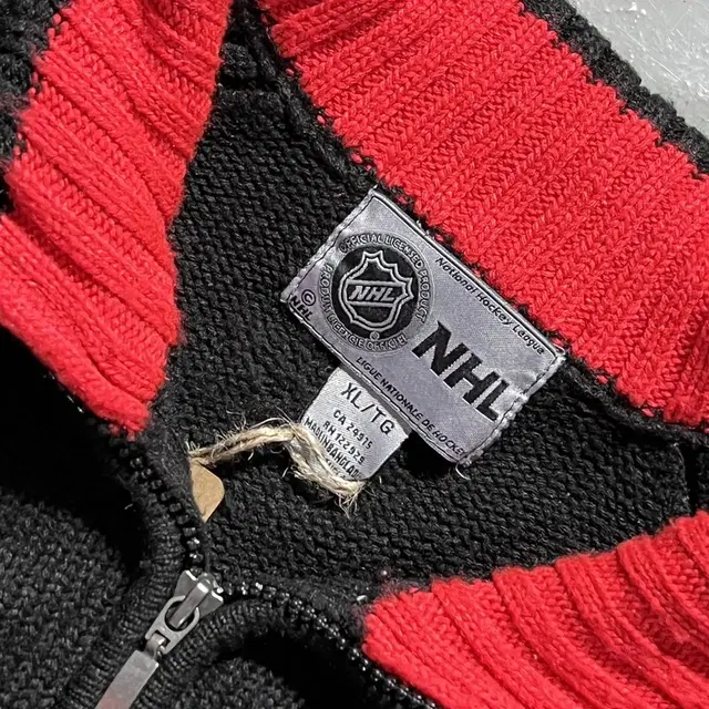 NHL Ottawa Senators Half Knit Zip Up